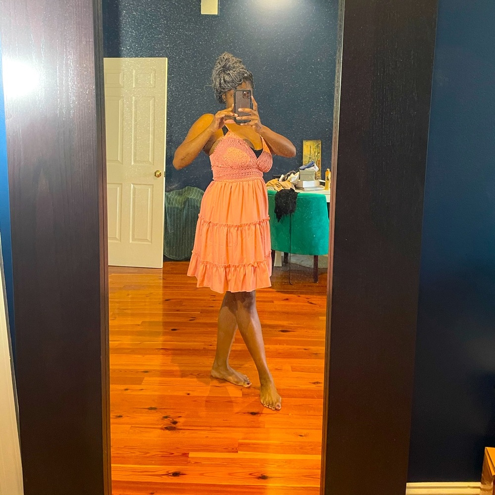 Pink sundress